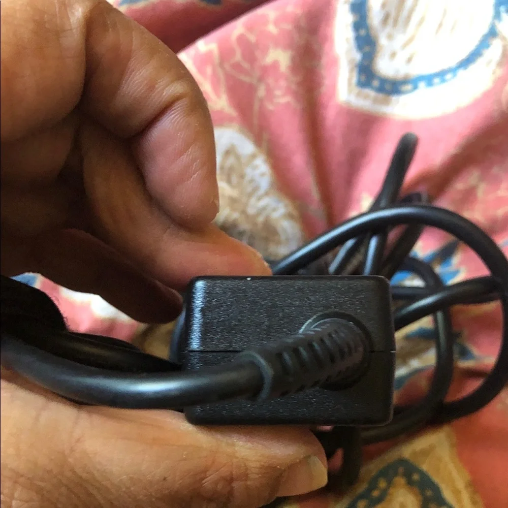 HP Black Laptop AC Adapter Charger with Barrel Connector